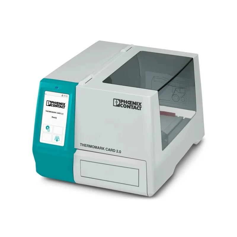 Phoenix Contact Industrial Thermal Transfer Label Printer Blue USB and Ethernet Connections 300 dpi 1085267
