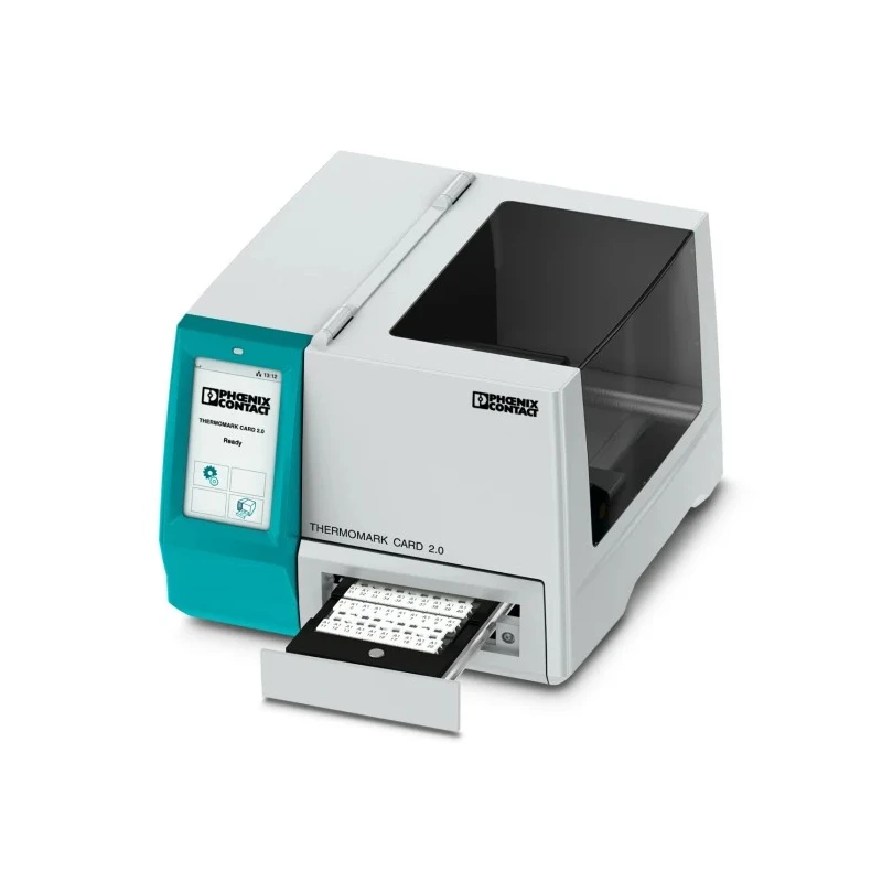 Phoenix Contact Industrial Thermal Transfer Label Printer Blue USB and Ethernet Connections 300 dpi 1085267