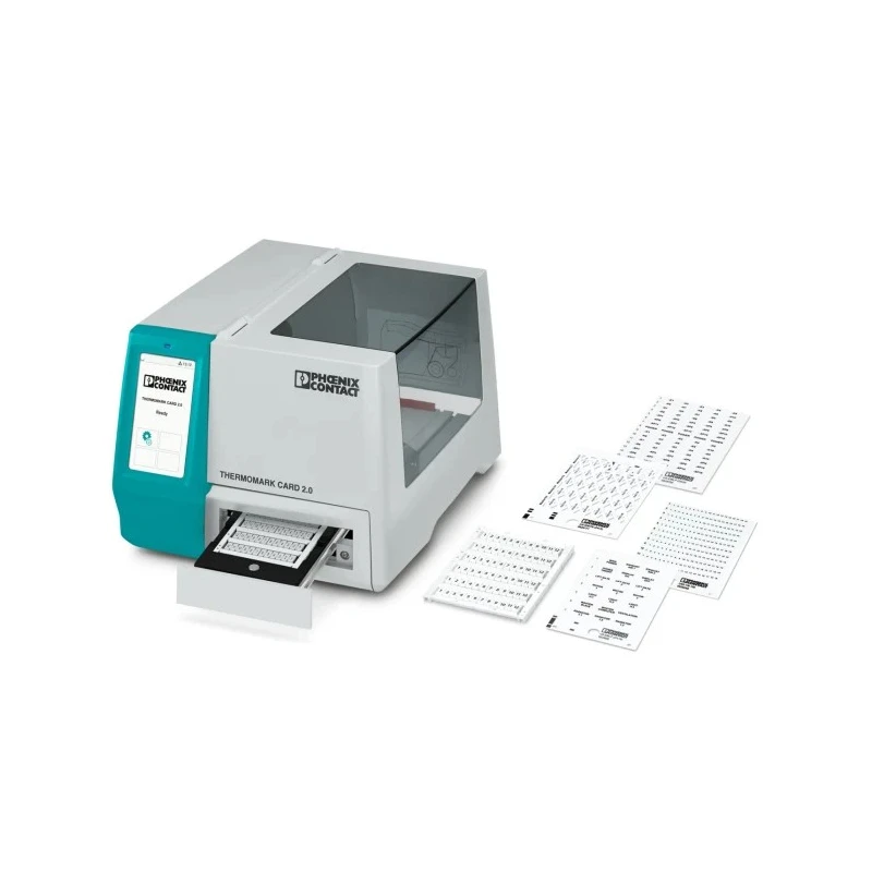 Phoenix Contact Industrial Thermal Transfer Label Printer Blue USB and Ethernet Connections 300 dpi 1085267