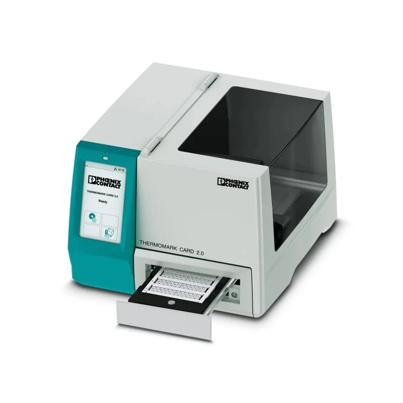 Phoenix Contact Industrial Thermal Transfer Label Printer Blue USB and Ethernet Connections 300 dpi 1085267