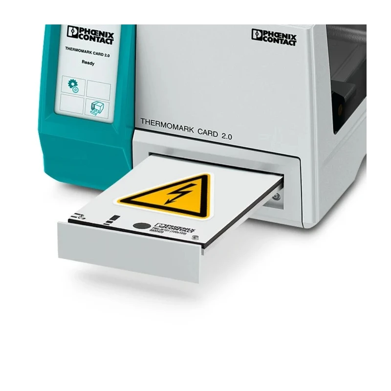 Phoenix Contact Industrial Thermal Transfer Label Printer Blue USB and Ethernet Connections 300 dpi 1085267
