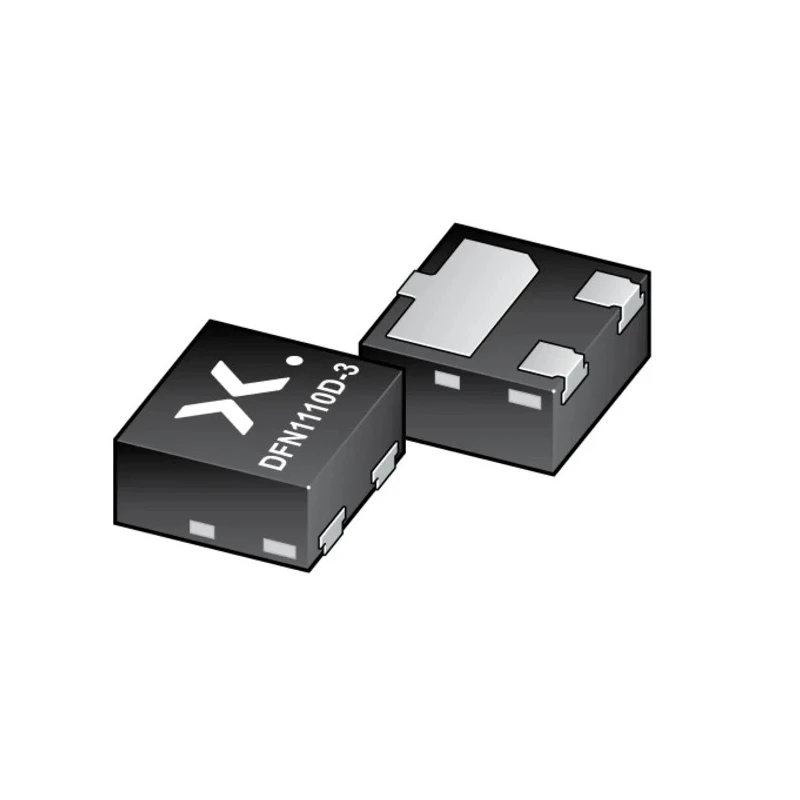 Nexperia Bi-Directional ESD Protection Diode, 3-Pin DFN1110D-3, 27V Reverse Stand-off, 1.8A Peak Pulse PESD2CANFD27U-QBZ