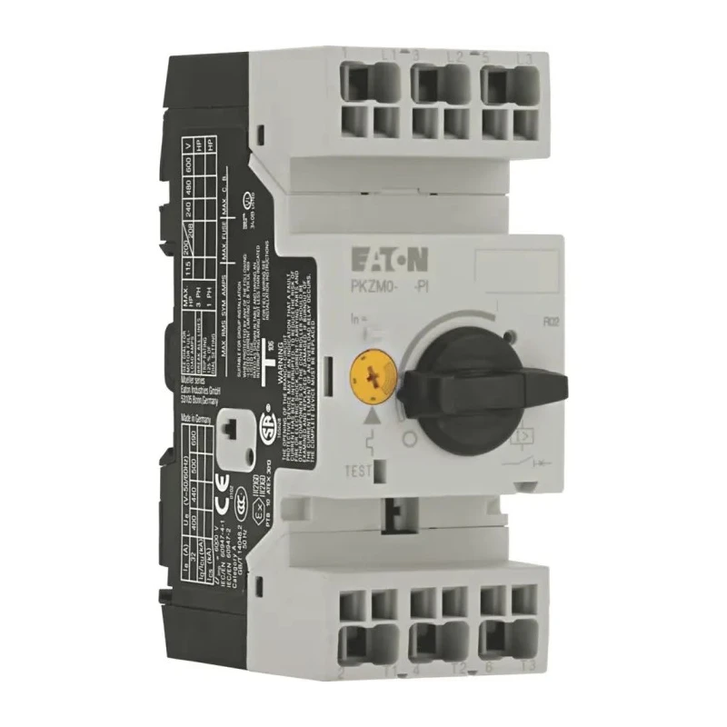 Eaton Motor Protection Circuit Breaker 400mA, 690V, IP20, Operating Temperature -25°C to 55°C, 3 Poles 199150 PKZM0-0,4-PI
