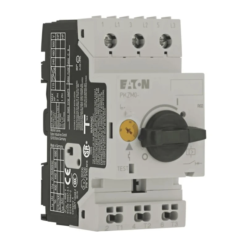 Eaton 16A PKZM 0 Motor Protection Circuit Breaker 690V IP20 -25 to 55 °C 199188 PKZM0-16-SPI16