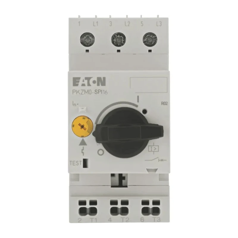 Eaton 16A PKZM 0 Motor Protection Circuit Breaker 690V IP20 -25 to 55 °C 199188 PKZM0-16-SPI16