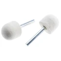 RS PRO Ball Nose Polishing Bob 25 mm Diameter x 6 mm Shank Diameter, 5 Pieces 240-3811