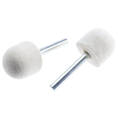 RS PRO Ball Nose Polishing Bob 25 mm Diameter x 6 mm Shank Diameter, 5 Pieces 240-3811