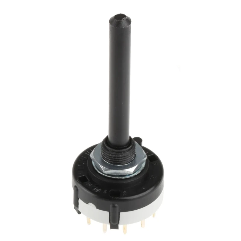Lorlin 6 Position DPST Rotary Switch, 150mA, 250V AC/DC, Polyamide Housing, Solder Terminals CK1050