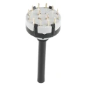 Lorlin 6 Position DPST Rotary Switch, 150mA, 250V AC/DC, Polyamide Housing, Solder Terminals CK1050
