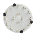 Lorlin 6 Position DPST Rotary Switch, 150mA, 250V AC/DC, Polyamide Housing, Solder Terminals CK1050