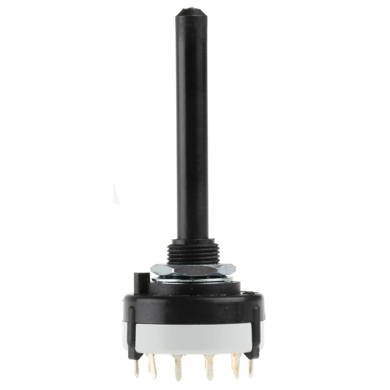 Lorlin 6 Position DPST Rotary Switch, 150mA, 250V AC/DC, Polyamide Housing, Solder Terminals CK1050