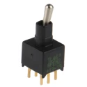 APEM Toggle Switch PCB Mount On-On DPDT Through Hole Terminal 20V DC 20V AC TL46P0050