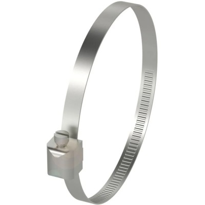 BALLUFF BAM00 Series Clamp for Use with Magnetic Sensors BMF, Stainless Steel, 59mm x 59mm 