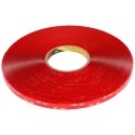 3M 4910F VHB Transparent Double Sided Adhesive Foam Tape, 12mm Width x 33m Length x 1mm Thickness 7000033116