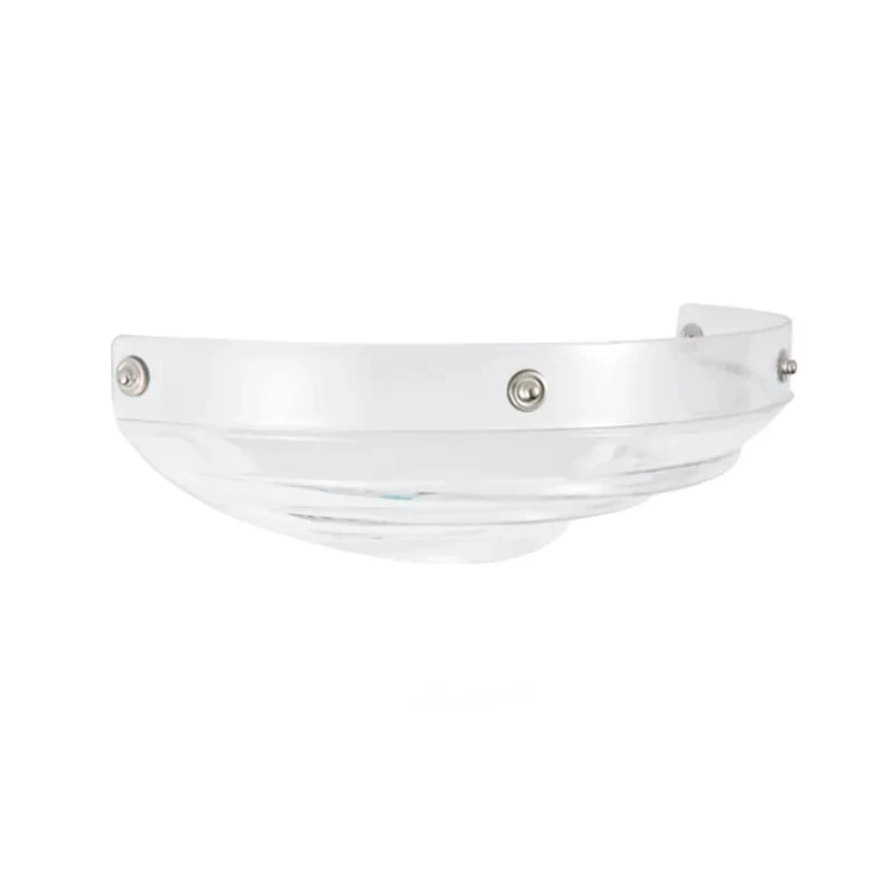 North Face Shield with Chin Guard, Oil Resistant, Chemical Resistant, White Frame 1002295