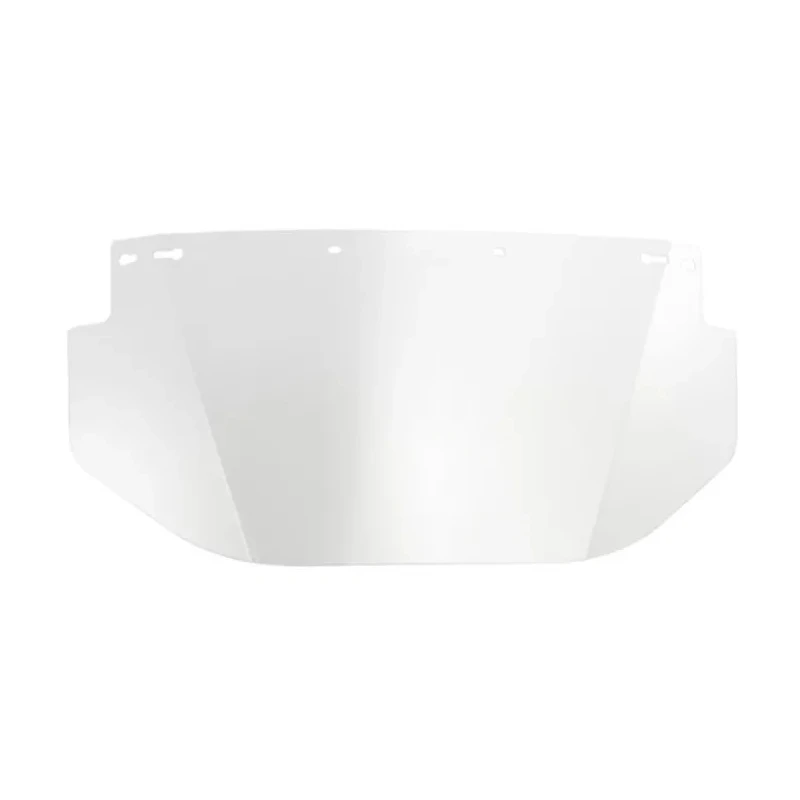 Honeywell Safety White Face Shield with Brow and Chin Guard, Liquid Resistant, Chemical Resistant, Molten Metal 1002318