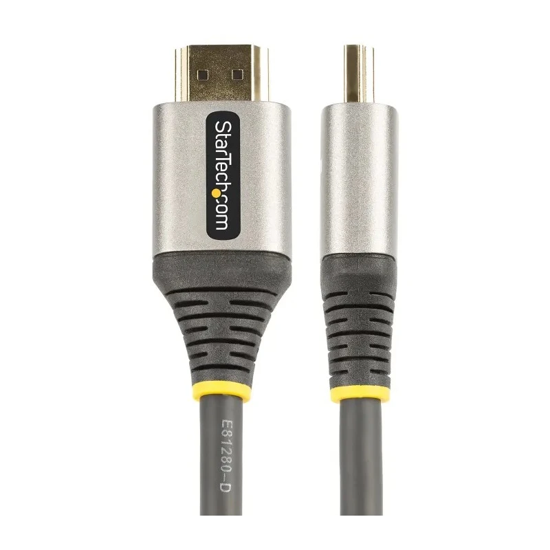 StarTech.com 3 m 4K @ 60Hz HDMI Cable Male HDMI to Male HDMI HDMI 2.0 Thermoplastic Elastomer Jacket HDMMV3M