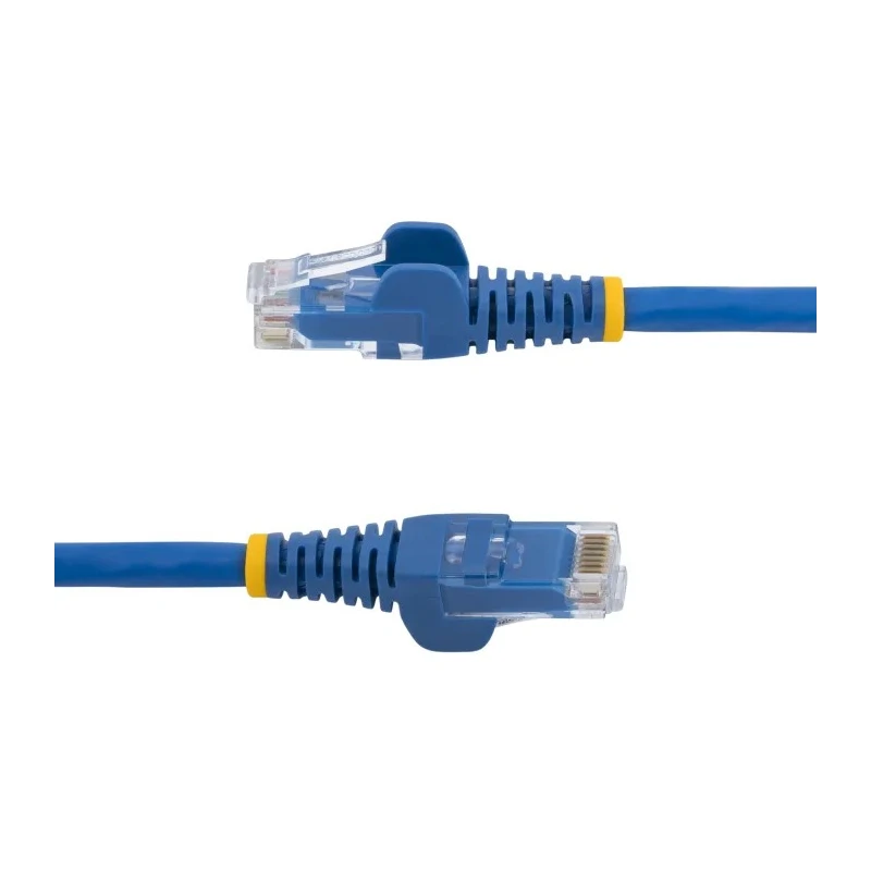 StarTech.com Cat6 Ethernet Cable 4 Core, Blue, 10 m, Unshielded Unscreened, Snagless, Low Smoke Zero Halogen N6LPATCH10MBL