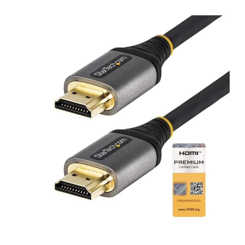 StarTech.com 2 m 4K HDMI Cable Male to Male HDMI 2.0, Thermoplastic Elastomer Jacket HDMMV2M