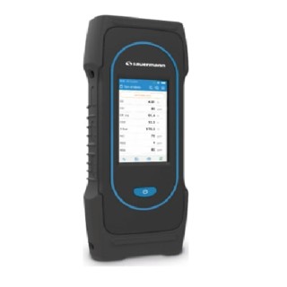 SAUERMANN. Combustion Gas Analyser 2000 ppm Accuracy, 200 mbar Max Pressure, Lithium-ion Battery SICA 230 KIT 3N