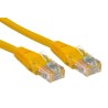 RS PRO Cat5e Ethernet Cable 15 m Yellow RJ45 Male to RJ45 Male U/UTP PVC 240-6352