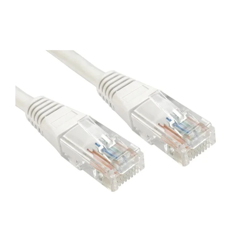 RS PRO Cat5e Ethernet Cable, 10 m, White RJ45 Male to RJ45 Male, U/UTP PVC 240-6351