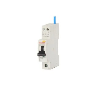 Contactum Residual Current Circuit Breaker with Overload Protection 16A Current Rating 1-Pole 30mA Trip CCPBR0616AB