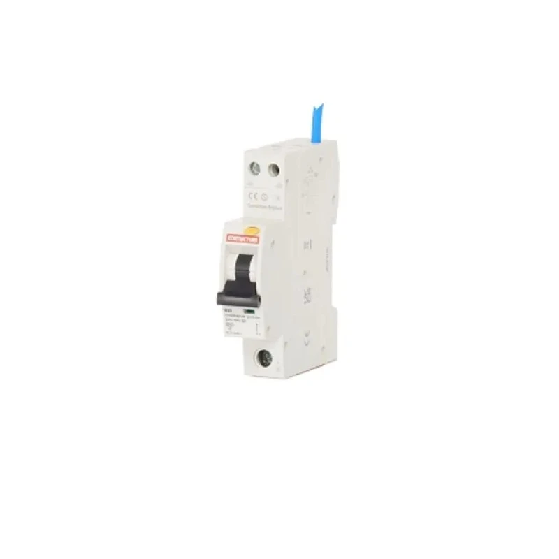 Contactum Residual Current Circuit Breaker with Overload Protection 20A, 1-Pole, 30mA Trip Sensitivity, Thermal CCPBR0620AB