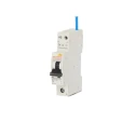 Contactum Residual Current Circuit Breaker with Overload Protection 20A Current Rating 1-Pole 30 mA Trip CCPBR1020AB