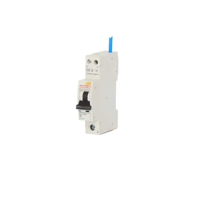 Contactum Residual Current Circuit Breaker with Overload Protection 32A Current Rating 1-Pole 30mA Trip CCPBR1032AB