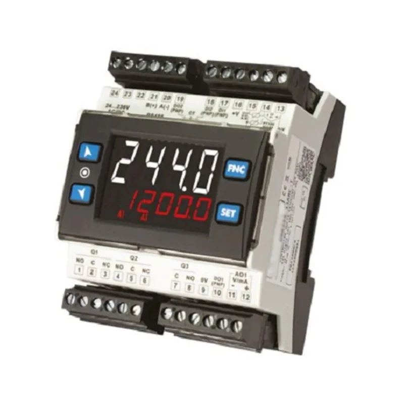 Wachendorff DIN Rail PID Temperature Controller 2 Input 3 Output Solid State Relay 230V ac/dc URDR001A