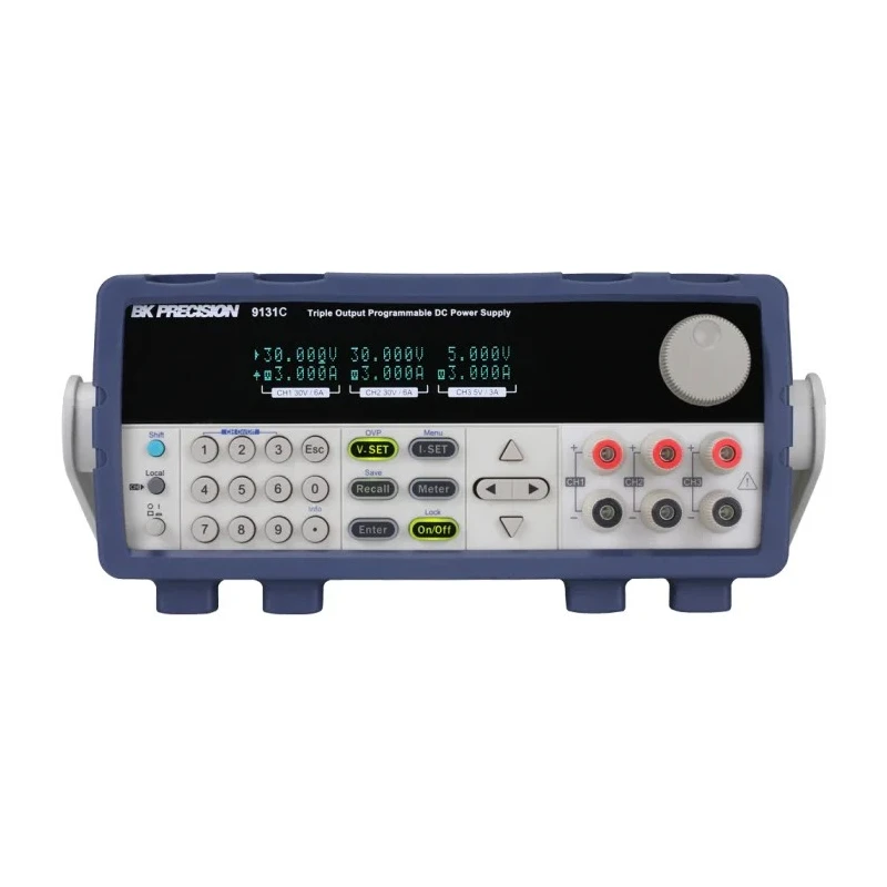 BK Precision Analogue Bench Power Supply, 3-Output 0 V to 5 V, 375 W, 3 A Max BK9131C