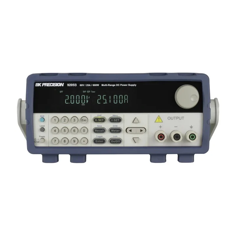 BK Precision Analogue Bench Power Supply 1-Output 0 V to 60 V 600 W 25 A Max UKAS BK9205B