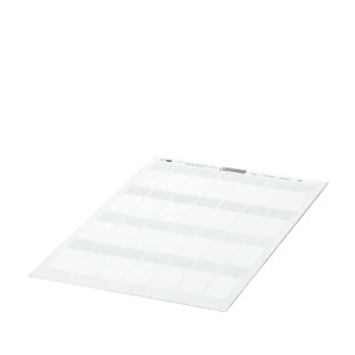 Phoenix Contact Adhesive White Cable Labels Blank, Polyester, 63.5mm x 25mm, -40°C to 150°C, 0830693