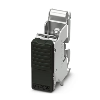 Phoenix Contact SCC 5-NS35 Polyamide Shield Connection Clamp for Terminal Block NS35 Mounting, Black 