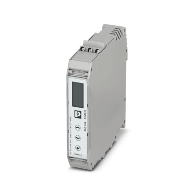 Phoenix Contact DIN Rail Timer Relay 2-Contact, 24 V DC/AC, 240 V AC, 0.01 to 59999 min Range, 13-Function, DPDT 1096429