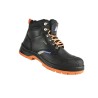 Himalayan Black Unisex Safety Boots Size 11 UK, EU 46, Steel Midsole and Toecap, EN ISO 20345:2011, Model 5402BK110