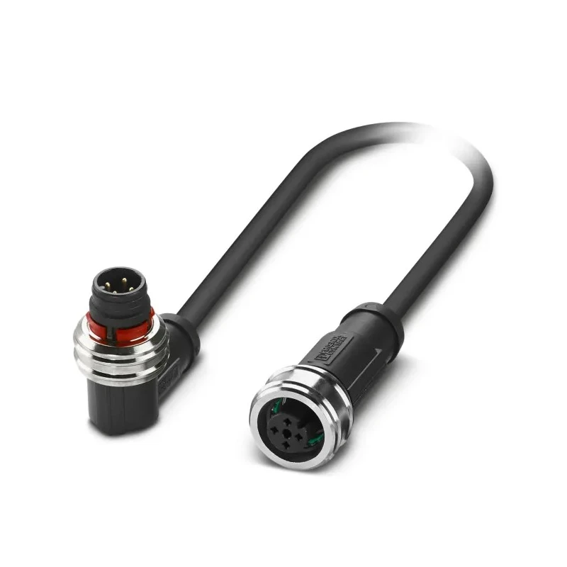 Phoenix Contact Sensor Actuator Cable 1.5 m Polyurethane Jacket Black 250V 1224169