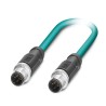Phoenix Contact NBC Cat5 Shielded Screened Ethernet Cable 4 Core Black 5 m PVC Jacket Cat5