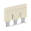WAGO 3-Way Male Light Grey Insulated Jumper 800 V Nominal Voltage Copper Contact 2010-403