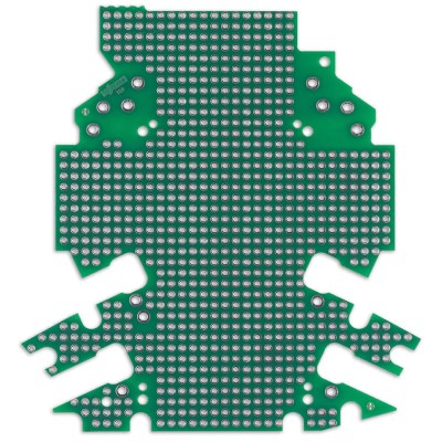 WAGO 2 Stripboard 92.5 mm 2 Sides 2.3 mm Hole Diameter 1.8 mm Hole Pitch 2857-194/3140-000