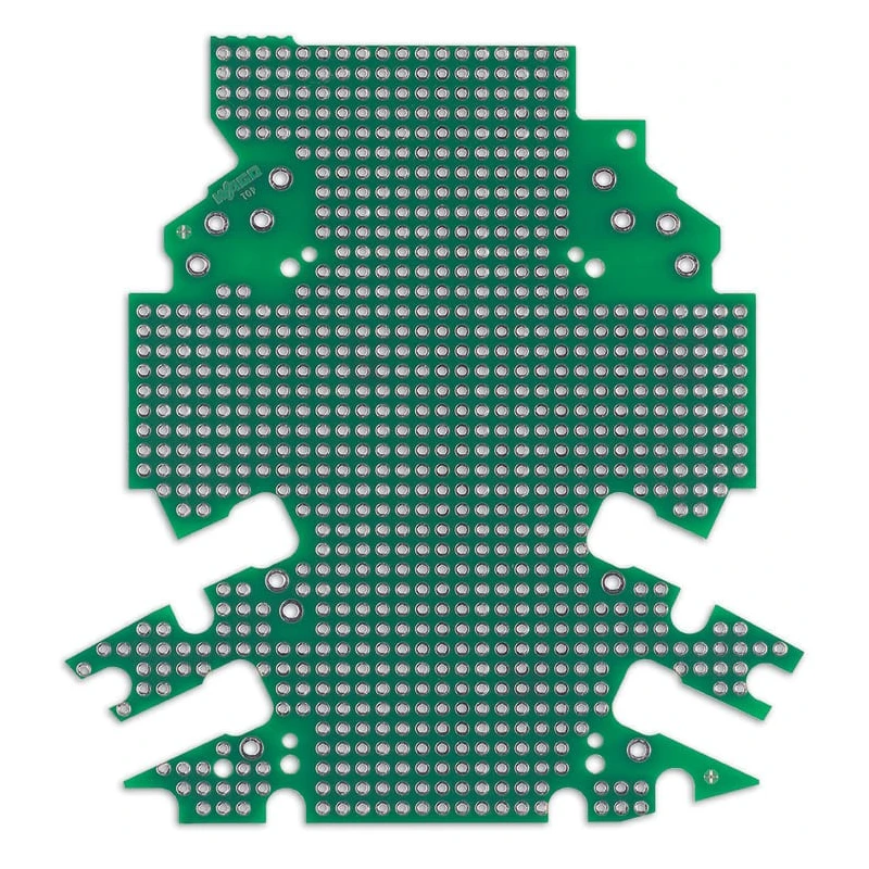 WAGO 2 Stripboard 92.5 mm 2 Sides 2.3 mm Hole Diameter 1.8 mm Hole Pitch 2857-194/3140-000