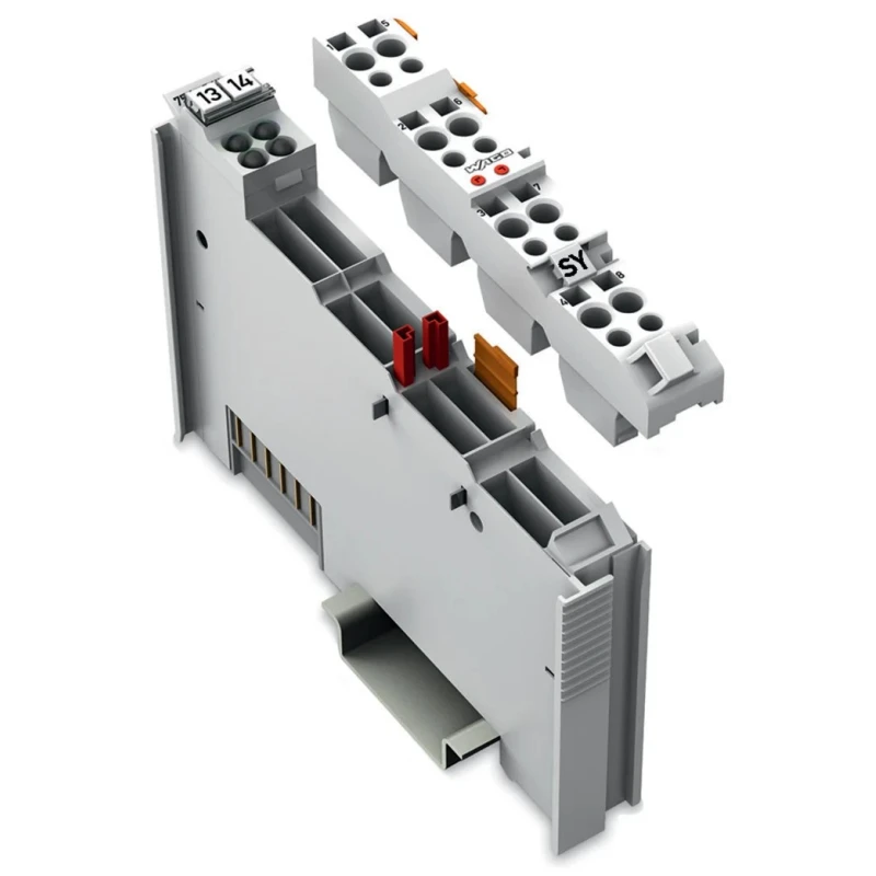 WAGO Interface Module Voltage Input DIN Rail Mount 24V Operating Temp 55°C 753-620