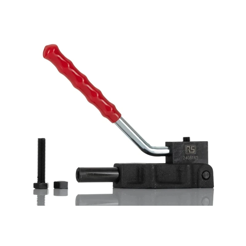 RS PRO Push Pull Toggle Clamp 180° Jaw Opening 600 kg Holding Force Zinc Plated 132mm Length 130mm Height 240-8162