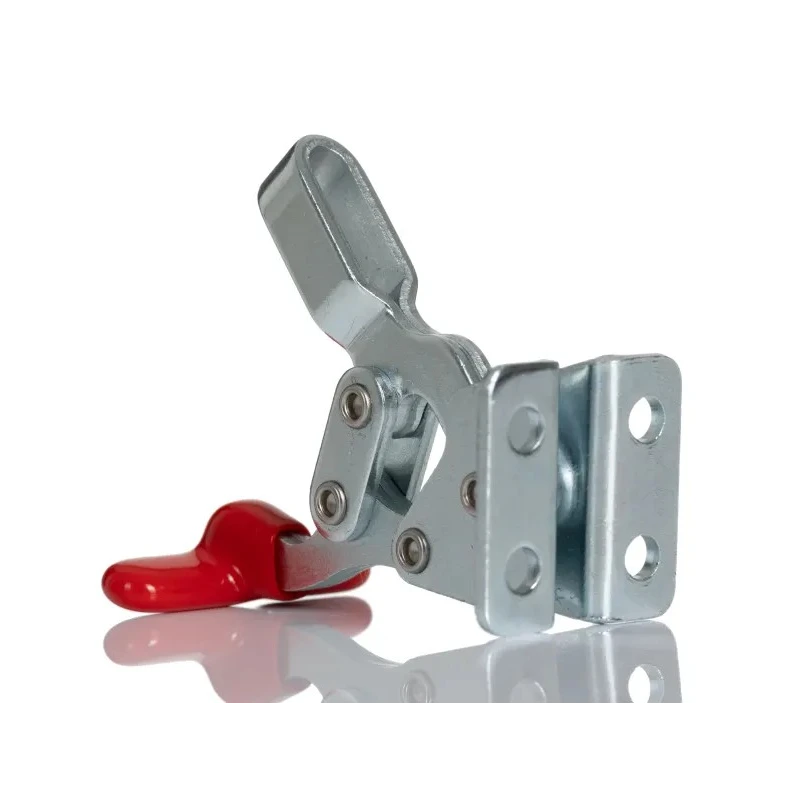 RS PRO 90° x 12.7 mm Zinc Plated Toggle Clamp with 68kg Holding Force 240-8152