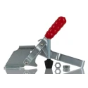 RS PRO Vertical Toggle Clamp 100° Jaw Opening, 65.7 mm Depth, Zinc Plated Finish 240-8150