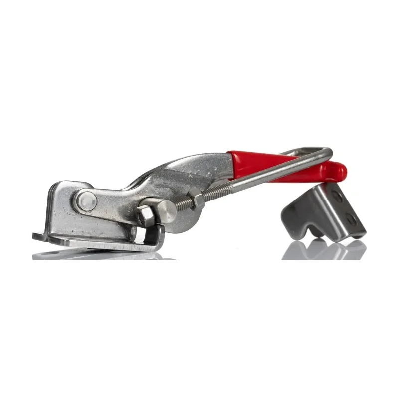 RS PRO Stainless Steel Toggle Clamp with 318kg Holding Force 121.8mm Length 45mm Height 240-8183