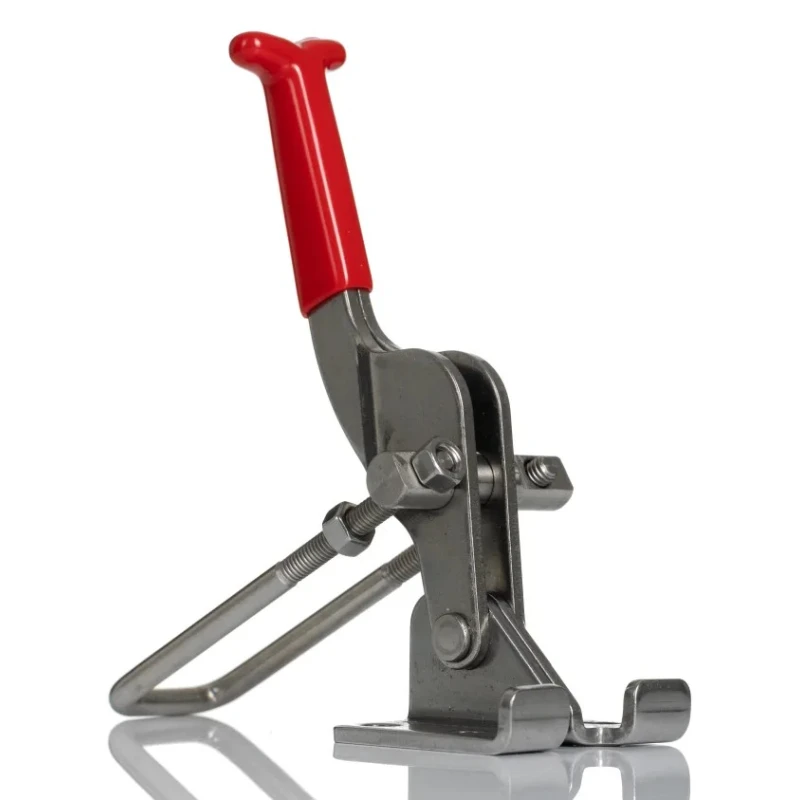 RS PRO Stainless Steel Toggle Clamp with 318kg Holding Force 121.8mm Length 45mm Height 240-8183
