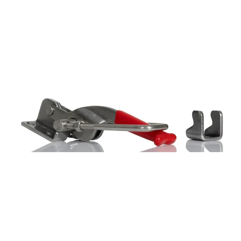 RS PRO Stainless Steel Toggle Clamp with 318kg Holding Force 121.8mm Length 45mm Height 240-8183