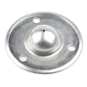 ALWAYSE Ball Transfer Unit 19 mm Ball Diameter 3-Hole Flange Mount with 25kg Load Steel 300613